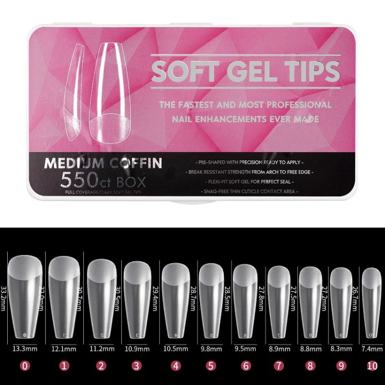 Scratch-free Ultra-thin Seamless Manicure Nail Plate, Shape:
