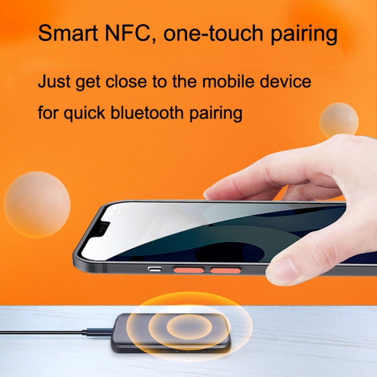 T40 2 In 1 Bluetooth 5.1 Receiver NFC Transmitter Car AUX Adapter