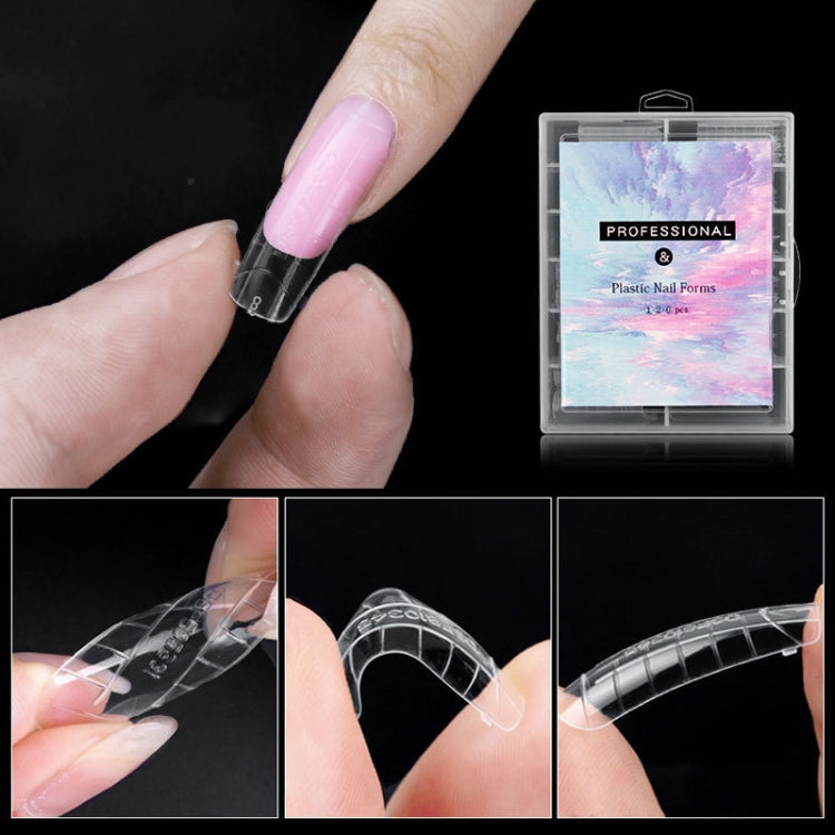 2 Boxes Nail Crystal Rapid Light Therapy Extension Nail Model, Shape: