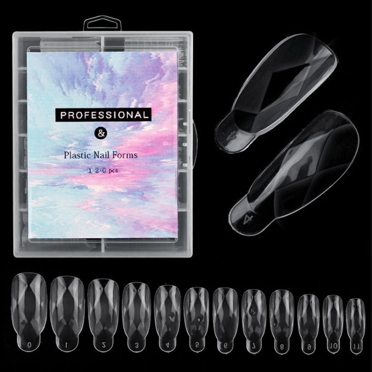 2 Boxes Nail Crystal Rapid Light Therapy Extension Nail Model, Shape: