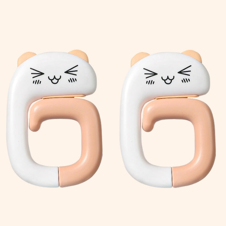 2 PCS Deskside Schoolbag Hook Removable Office Bag Hanger