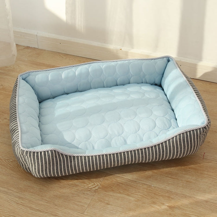 Summer Cold Feeling Dog Cat Kennel Ice Silk Cool Den