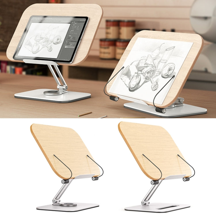 R03 Reading Bookshelf Desktop Non-rotatable Multi-function Liftable Tablet Bracket