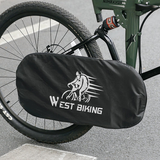 WEST BIKING YP0719301 Bicycle Dust Chain Cover Crankset Protective Cover