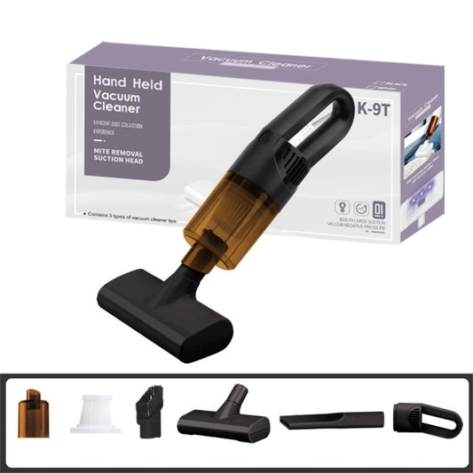 K9T 6W 3000 Pa Wireless Mite Removal Instrument Handheld Portable Vacuum Cleaner, K9T (Black), K9T (White)
