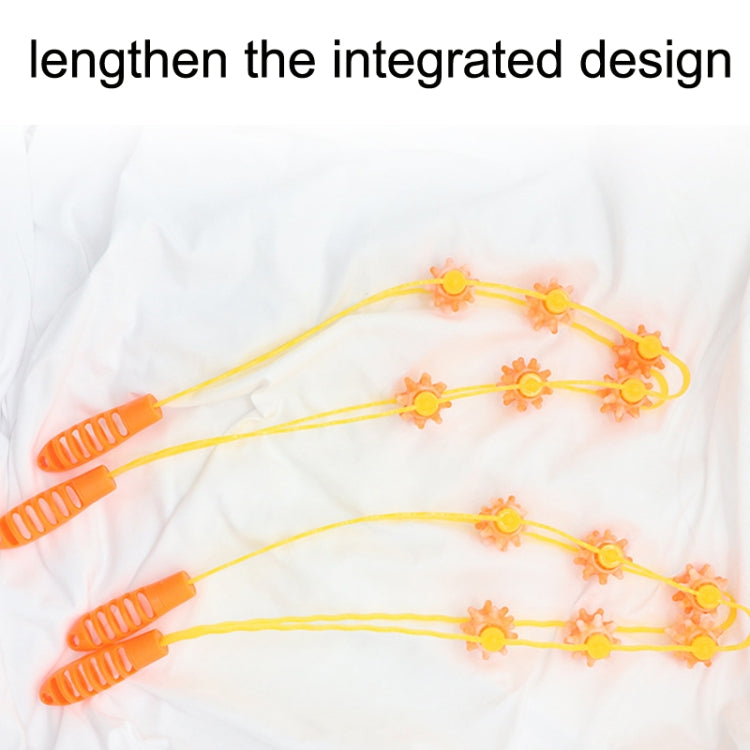 3PCS Plastic Back Puller Shoulder Waist Back Manual Roller Massager, Style: