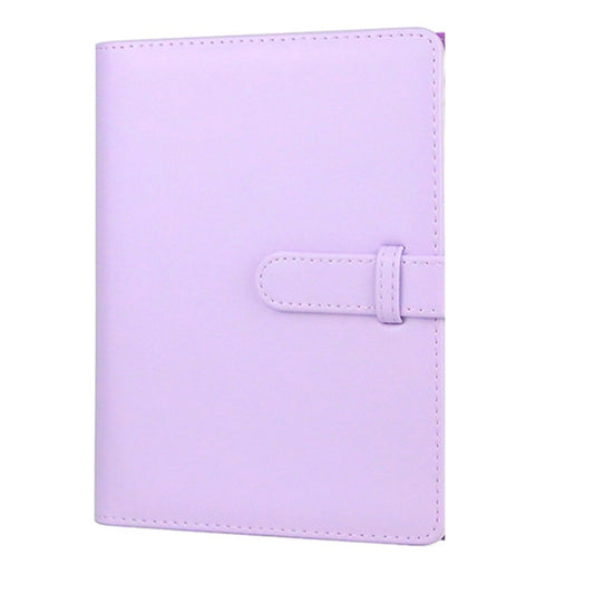 CAIUL 3 Inch PU Leather Photo Album Photo Collection Commemorative Book, Cherry Pink, Clove Purple, Qingkong Blue