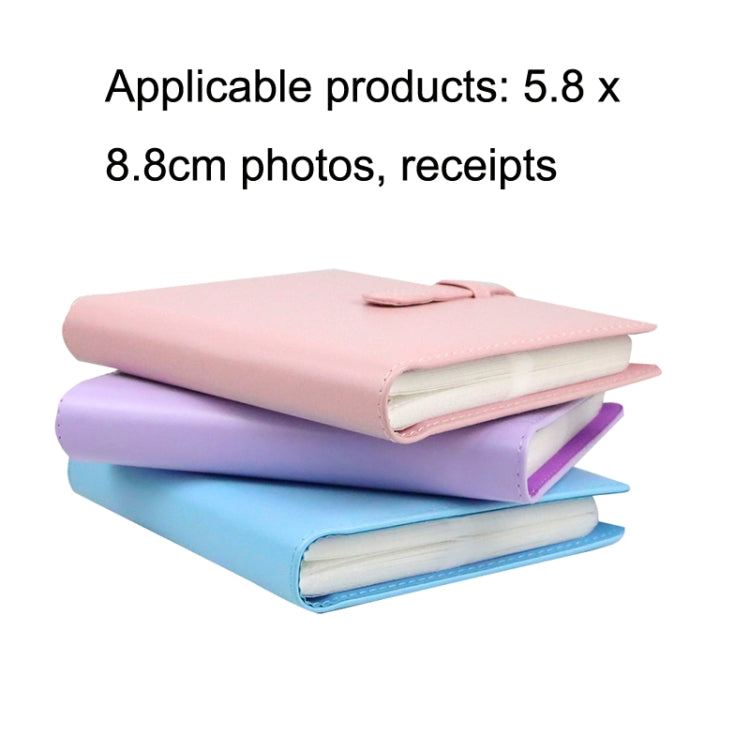 CAIUL 3 Inch PU Leather Photo Album Photo Collection Commemorative Book