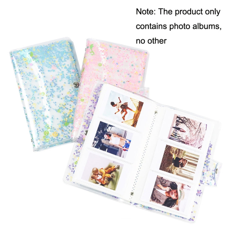 CAIUL 3 Inch PVC Photo Album Large Capacity Collection Commemorative Book