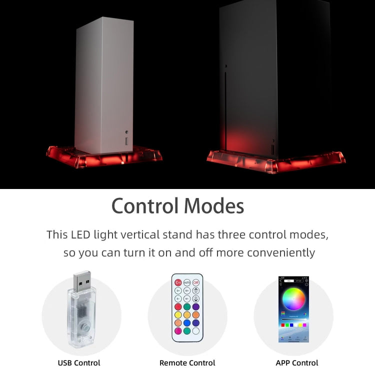 Game Console Symphony Cooling Base For Microsoft Xbox Series X/S