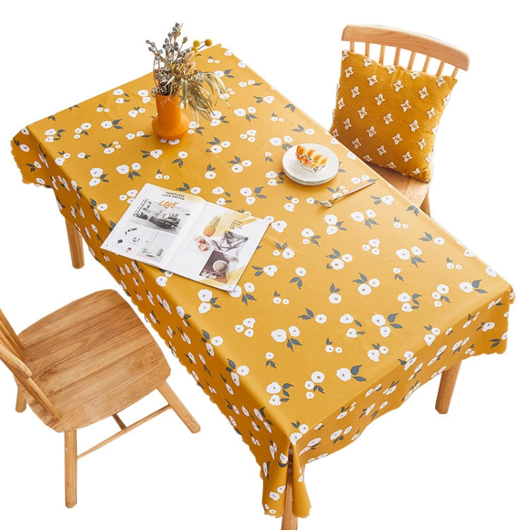 Rural Farm PVC Paper Waterproof Oil Wash Desktop Table Cloth
