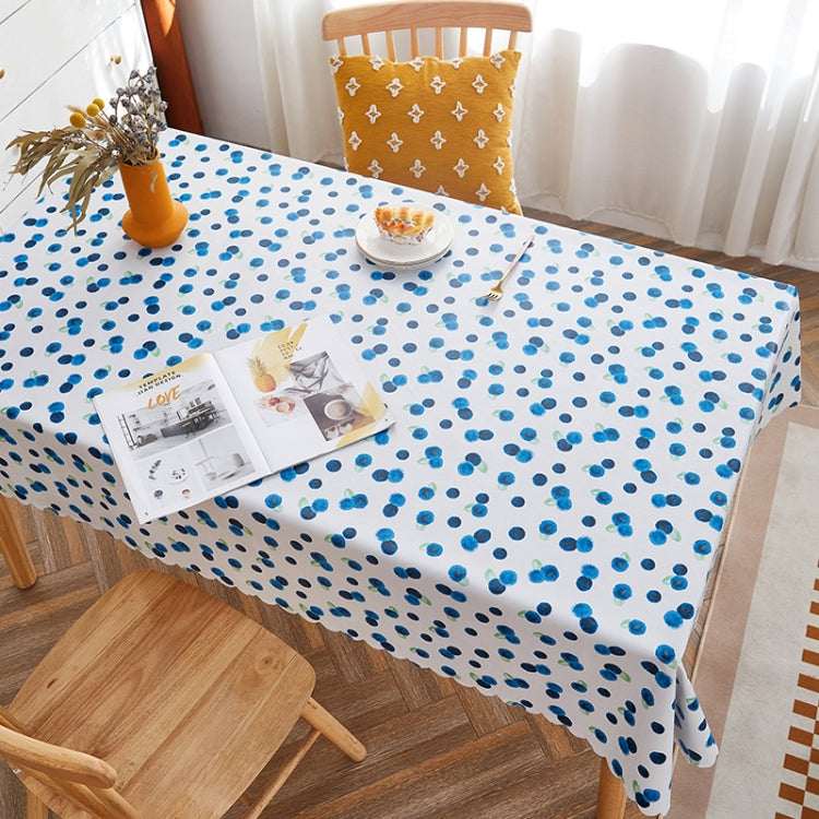 Rural Farm PVC Paper Waterproof Oil Wash Desktop Table Cloth