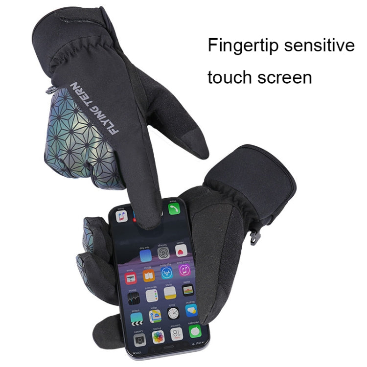 FLYING TERN 315 Thicken Cycling Windproof Warm Touch Screen Gloves