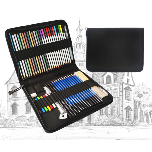 Sketch Color Pencil Set Art Student Drawing Kit, 51pcs/set, 71pcs/set