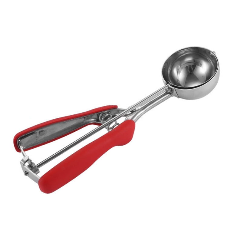 304 Stainless Steel Silicone Handle Ice Cream Scoop, Diameter