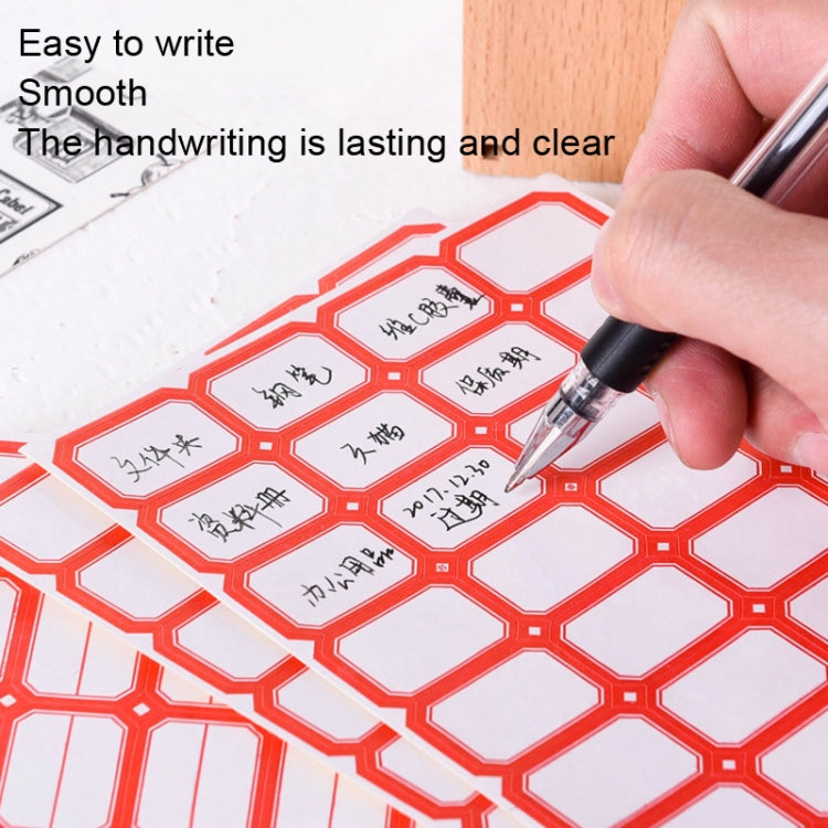 2 Bags Handwritten Self-adhesive Small Label Stickers