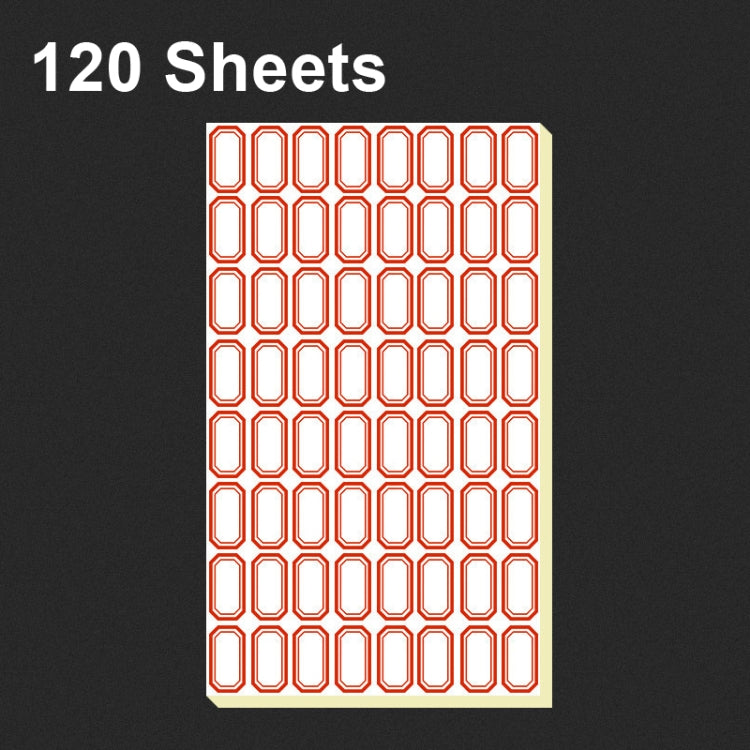 2 Bags Handwritten Self-adhesive Small Label Stickers