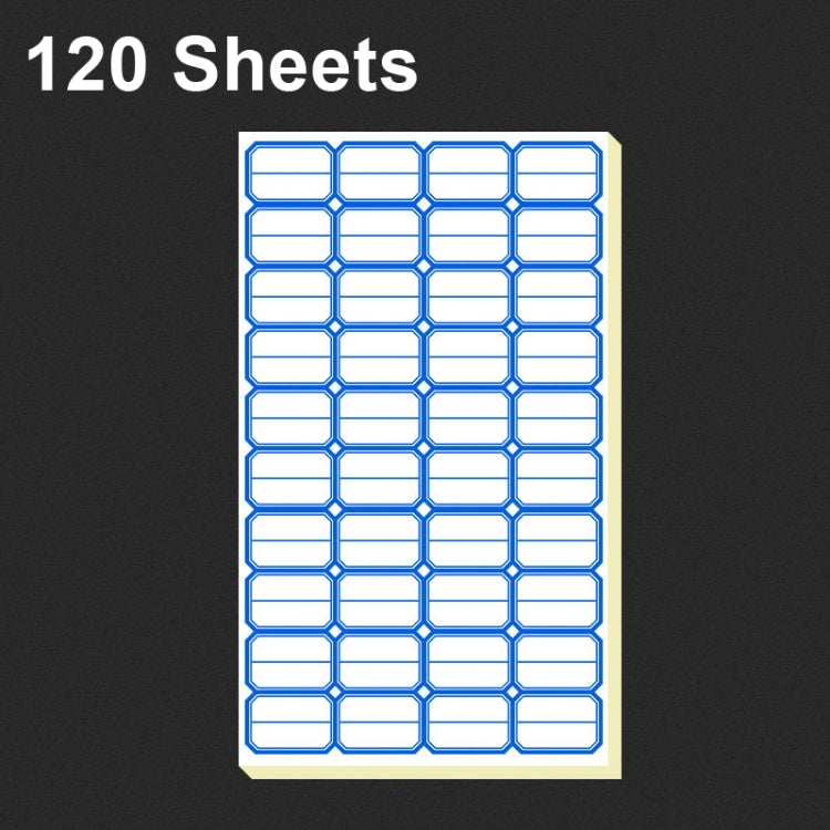 2 Bags Handwritten Self-adhesive Small Label Stickers