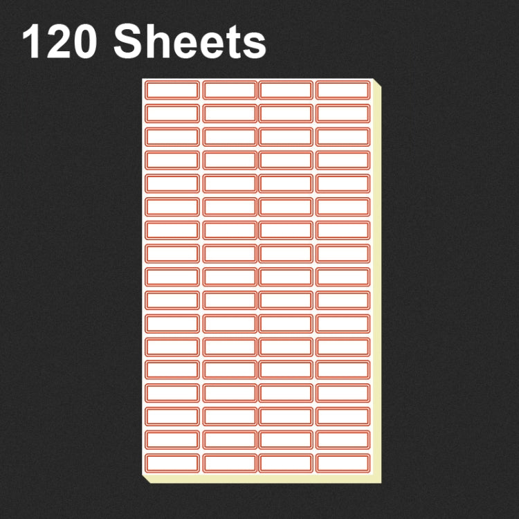 2 Bags Handwritten Self-adhesive Small Label Stickers