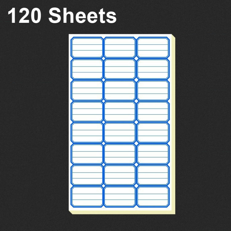 2 Bags Handwritten Self-adhesive Small Label Stickers