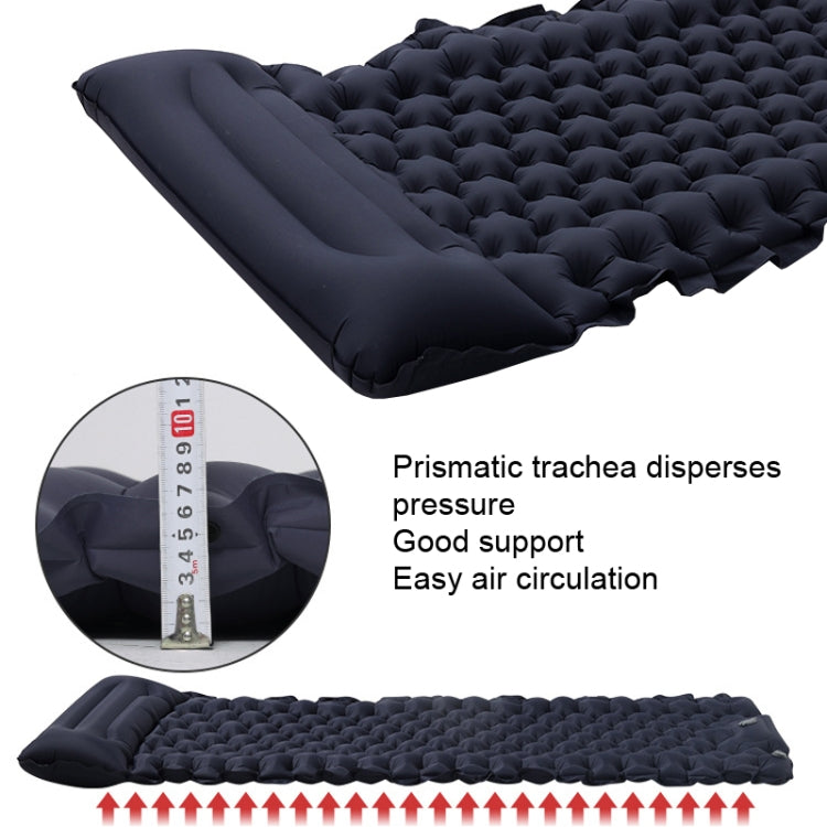 TPU Inflatable Sleeping Pad Camps Outdoor Waterproof Single Travel Cushion