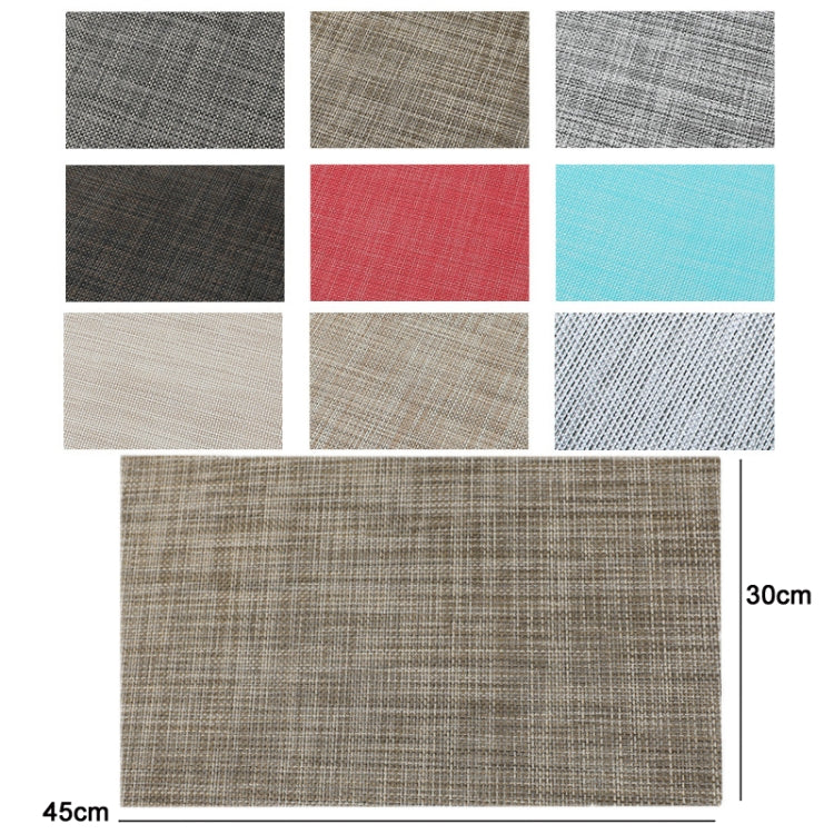 PVC Woven Antibacterial Mildew Proof Heat Insulation Coaster