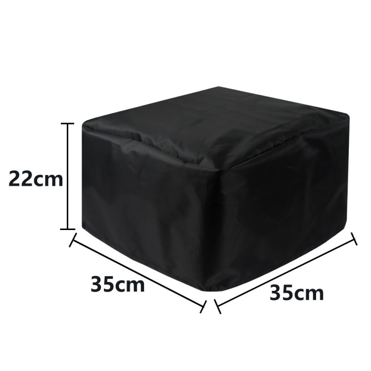 Oxford Cloth Durable Projection Dust Cover, 35x35x22cm Black