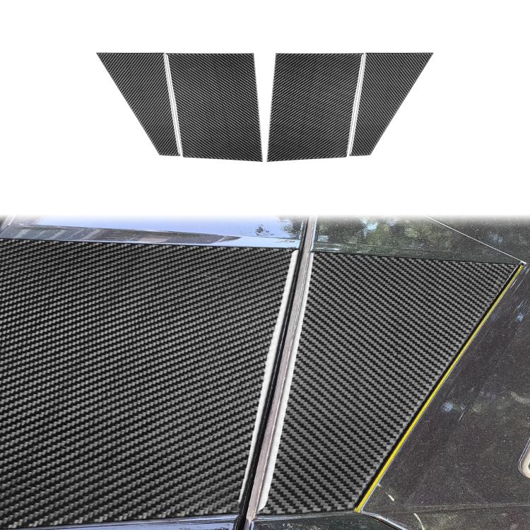 For Chevrolet Corvette C8 4pcs /Set Roof Camera Both Sides Stickers