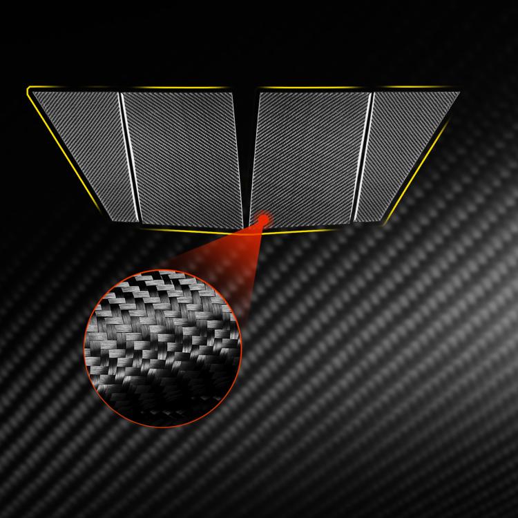 For Chevrolet Corvette C8 4pcs /Set Roof Camera Both Sides Stickers