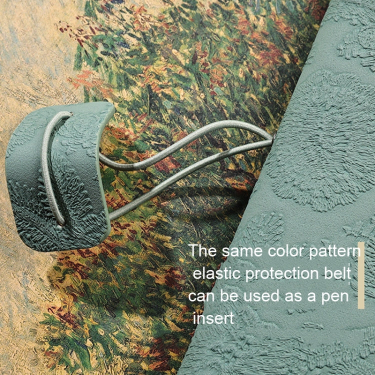 A6  Retro Lace Carved Girls Hand Ledger Diary With 3 Separate Inner Pages