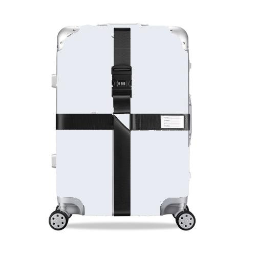 Luggage Reinforcement Straps Fixed Protective Rope With Combination Lock