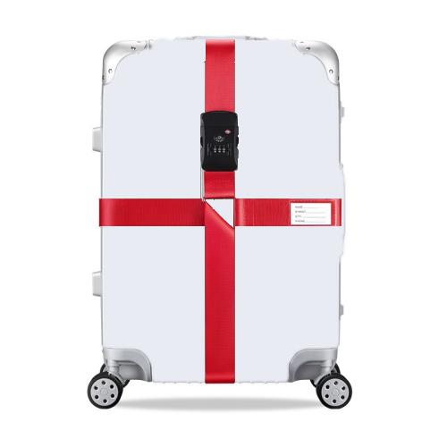 Luggage Reinforcement Straps Fixed Protective Rope With Combination Lock