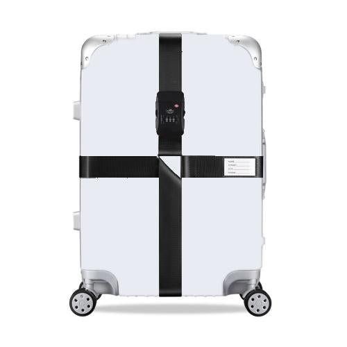 Luggage Reinforcement Straps Fixed Protective Rope With Combination Lock