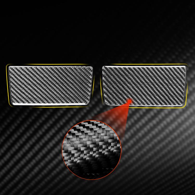 For Chevrolet Corvette C8 2pcs /Set Vanity Mirror Panel Sticker