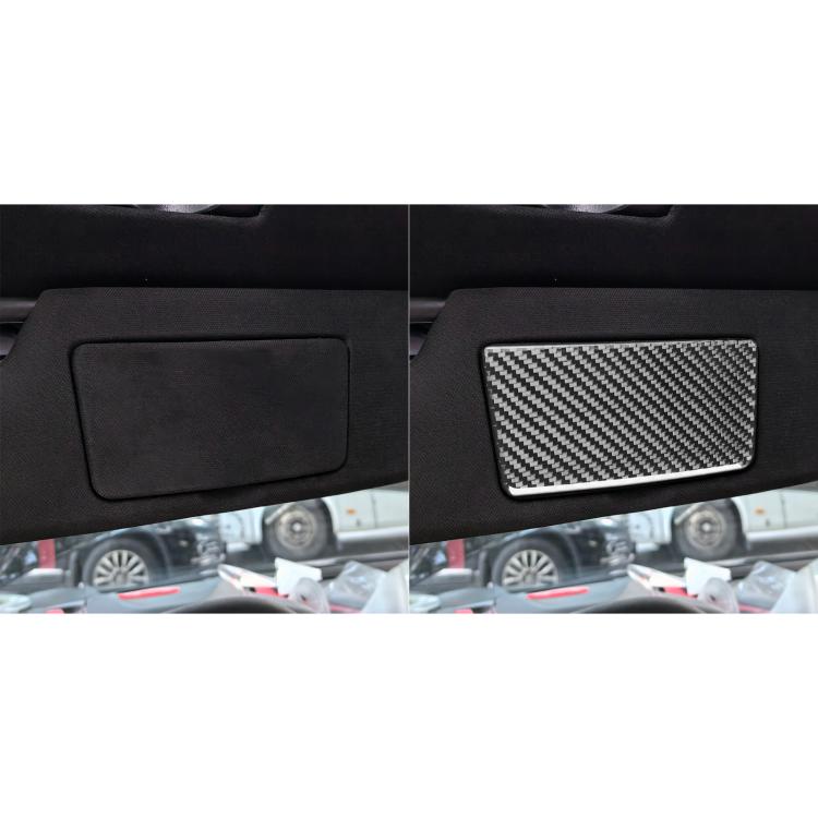 For Chevrolet Corvette C8 2pcs /Set Vanity Mirror Panel Sticker