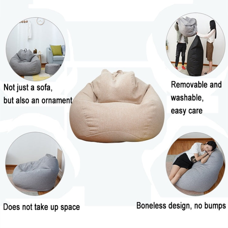 Lazy Sofa Bean Bag Chair Fabric Cover