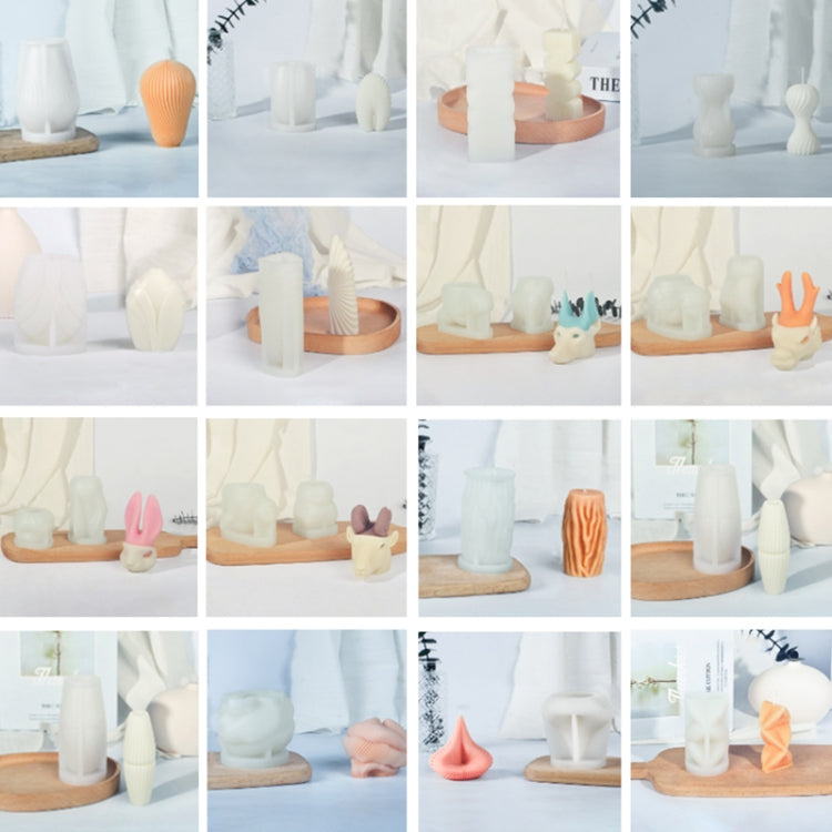 Geometric Scented Candle Silicone Mold