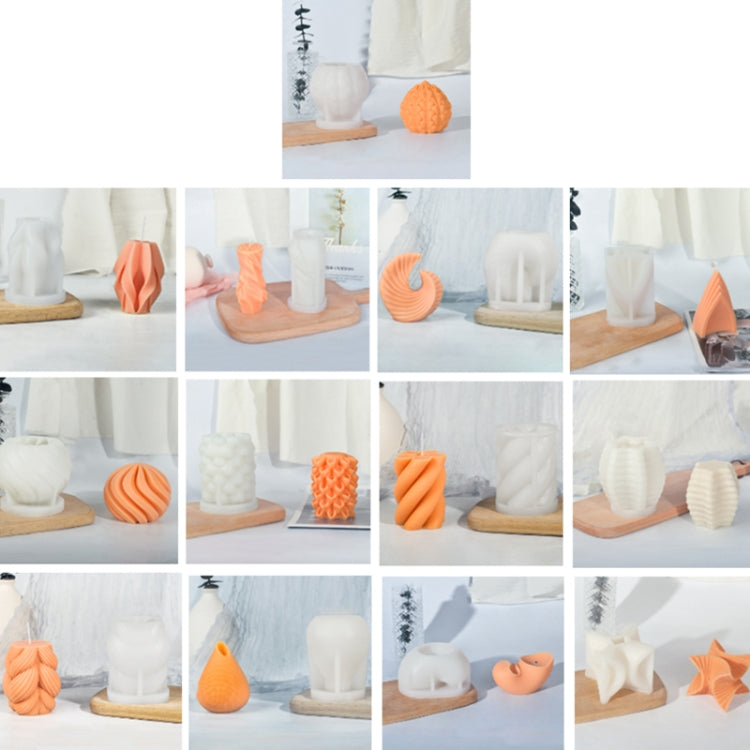 Geometric Scented Candle Silicone Mold