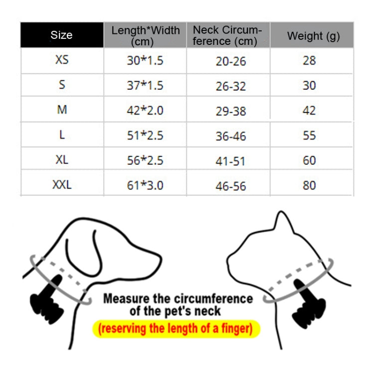 CL181K Pet Soft Reflecting Collar