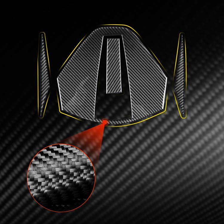 For Chevrolet Corvette C8 4pcs /Set Rear Roof Camera Sticker