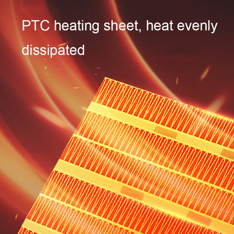 XH-1201 Winter Desktop Small Heater Quiet Fast Heat PTC Electric Heater, US Plug