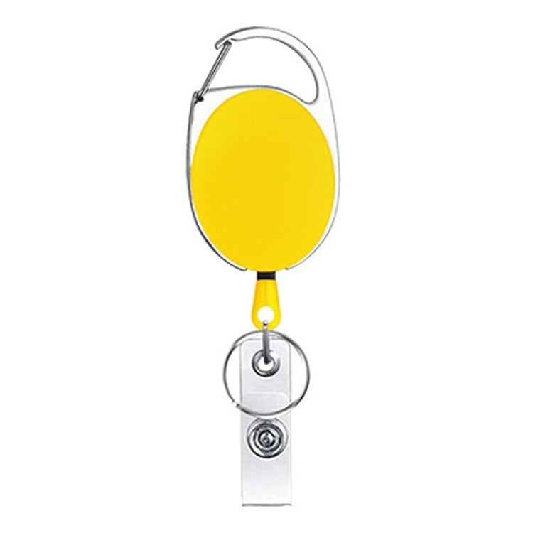 68cm Retractable Pull Badge Reel Zinc Alloy ID Lanyard Name Tag Card Badge Holder