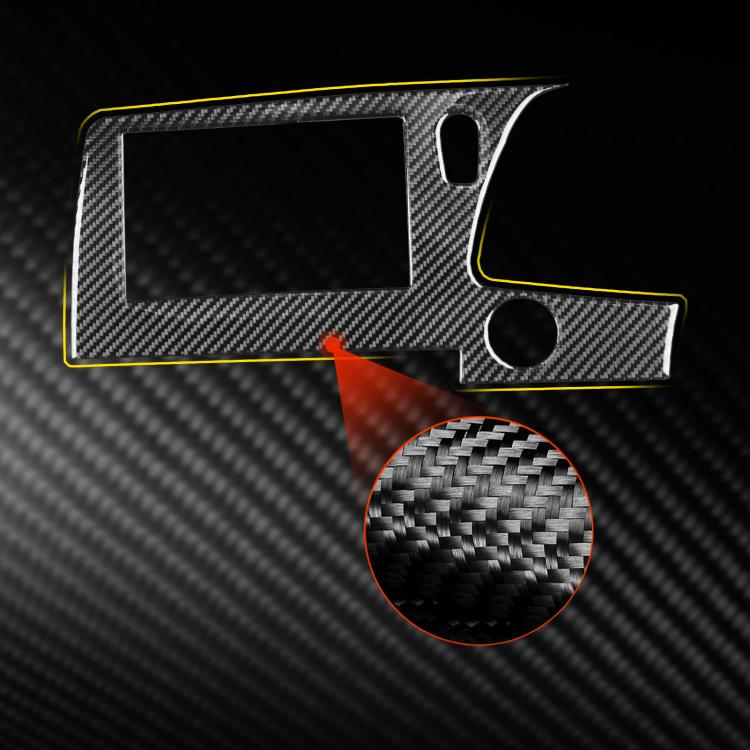 For Chevrolet Corvette C8 Right-Hand Drive Central Control Screen Frame Sticker