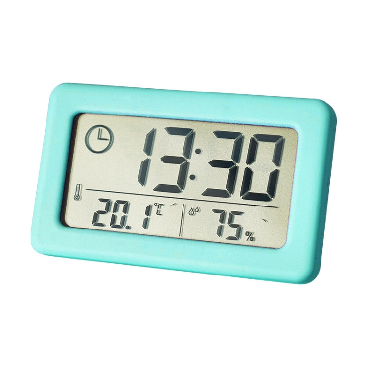YD005 Mini Light and Thin LCD Screen Temperature/Humidity Meter Electronic Clock