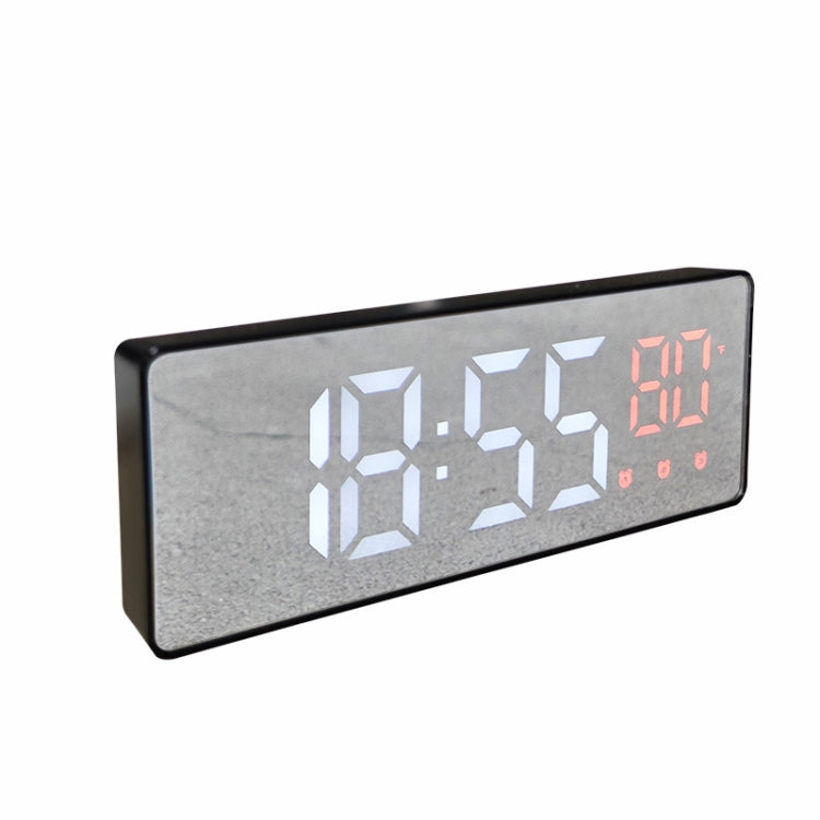 0715 Voice-activated LED Mute Date Temperature Display Electronic Clock