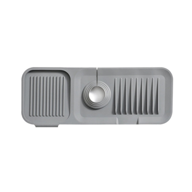 Faucet Silicone Draining Mat Anti-splash Kitchen Sink Non-slip Soap Mat