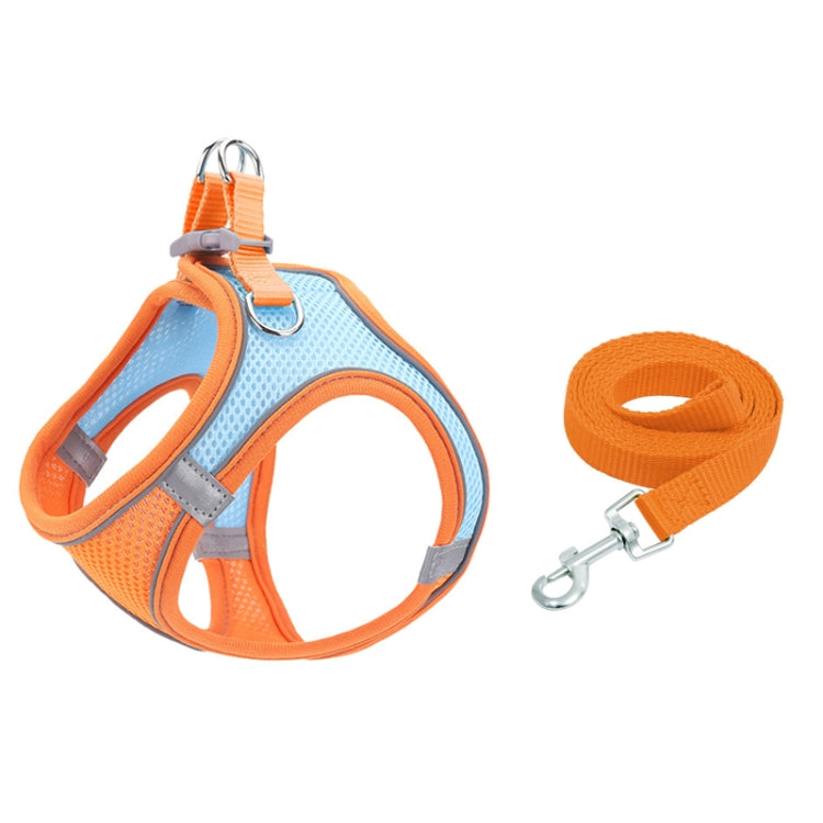TM050 Pet Chest Strap Vest Type Breathable Reflective Traction Rope