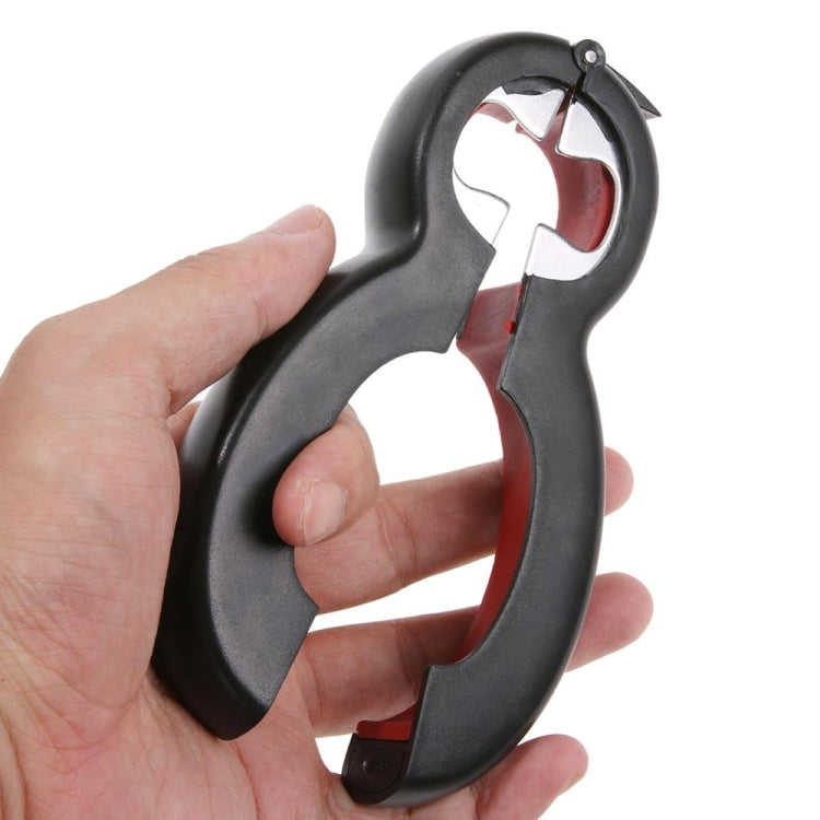 6 In 1 Simple Can Opener Multifunctional Plastic Bottle Opener