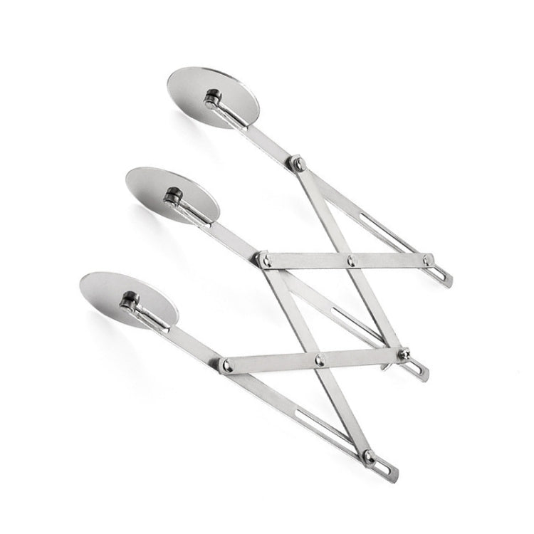 Stainless Steel Retractable Multipurpose Pizza Knife, Style: