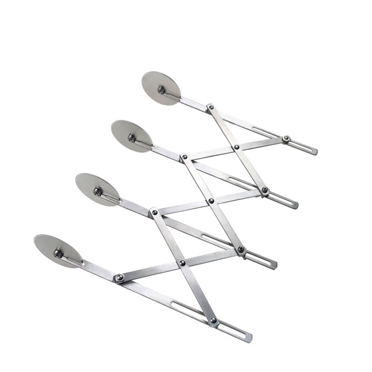 Stainless Steel Retractable Multipurpose Pizza Knife, Style: